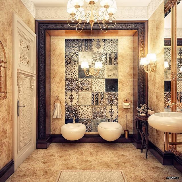красивые интерьеры ванной комнаты